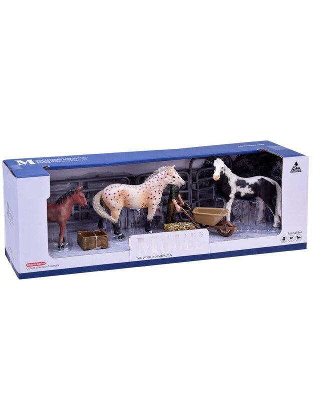 A set of horses from the farm Animals figures ZA2604