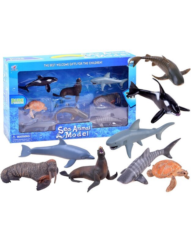  A set of sea animals figurines ZA2986
