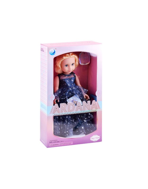Ariana doll in a ball gown with stars ZA3891