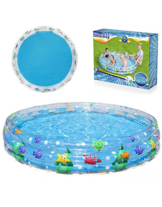 Bestway inflatable pool for children 1.83x33cm 51005