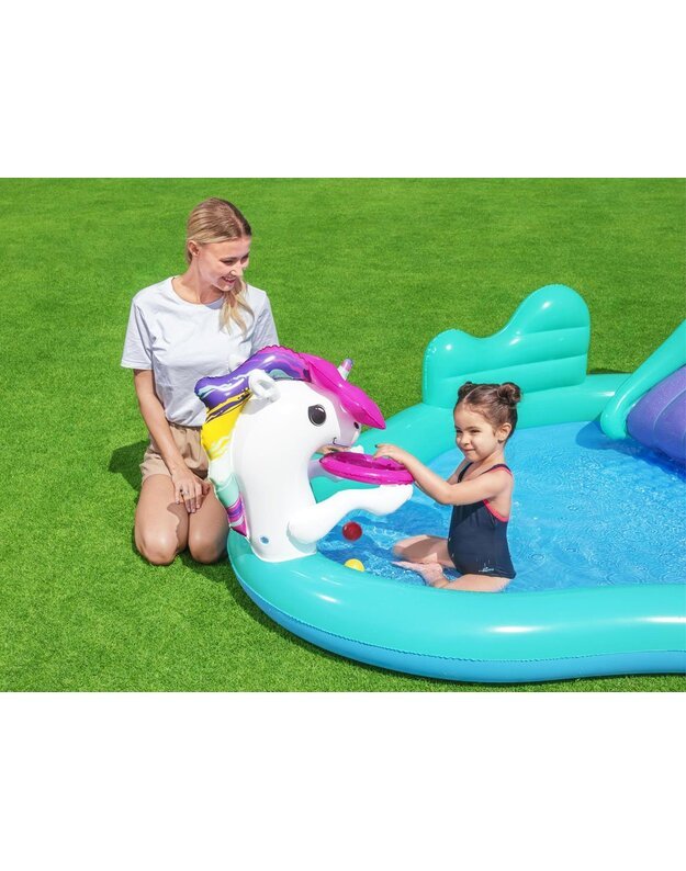  Bestway pool playground unicorn slide 53097