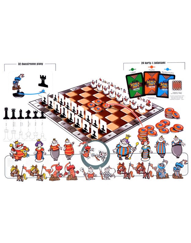 Chess board game Chess Checkmate JAWA GR0542