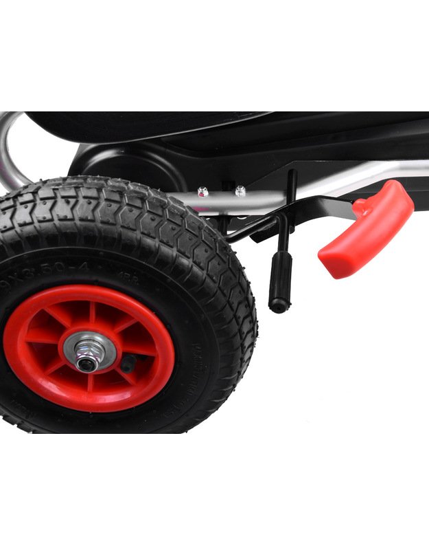 Go-kart sports vehicle with a pump pedal. wheels SP0152