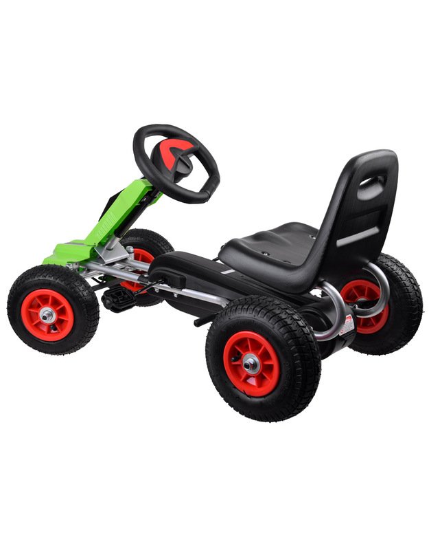 Go-kart sports vehicle with a pump pedal. wheels SP0152