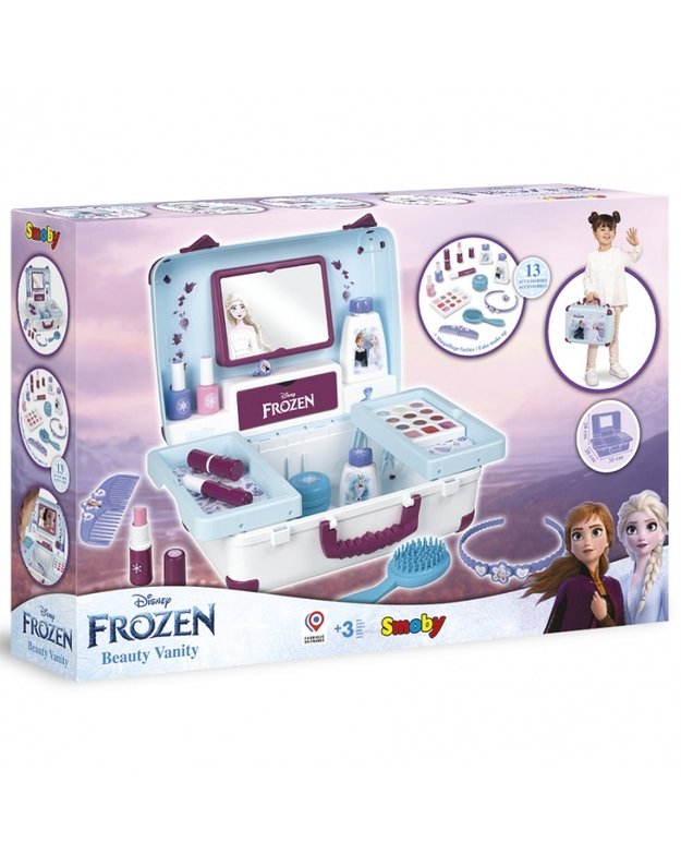 SMOBY Frozen grožio salonas lagaminėlyje