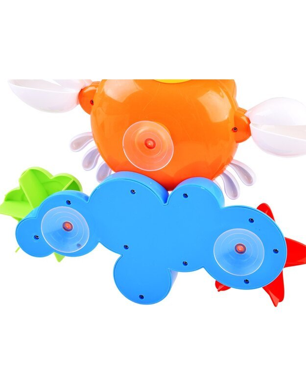 Spalvingas krabas - vonios žaislas