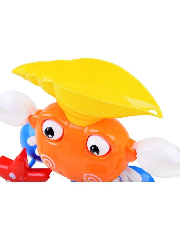 Spalvingas krabas - vonios žaislas