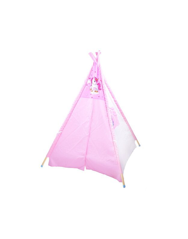 Tent with a pink unicorn wigwam Tipi ZA3555