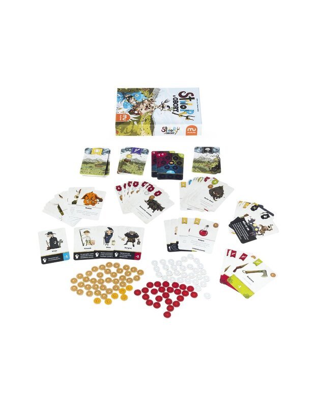 Trefl card game Game Creatures from the barn GR0412