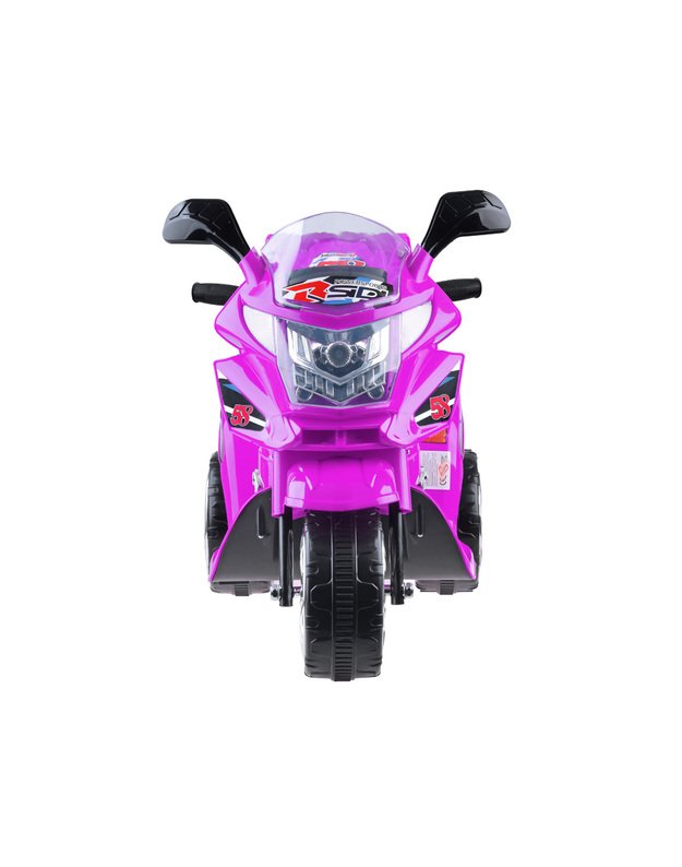  Vaikiškas elektrinis motociklas Vespa - rožinė