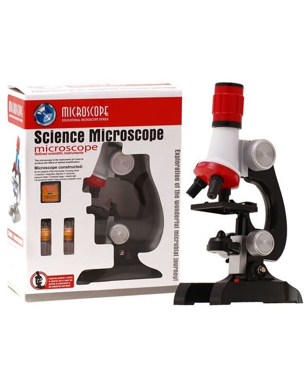 Vaikiškas mokslinio mikroskopo rinkinys