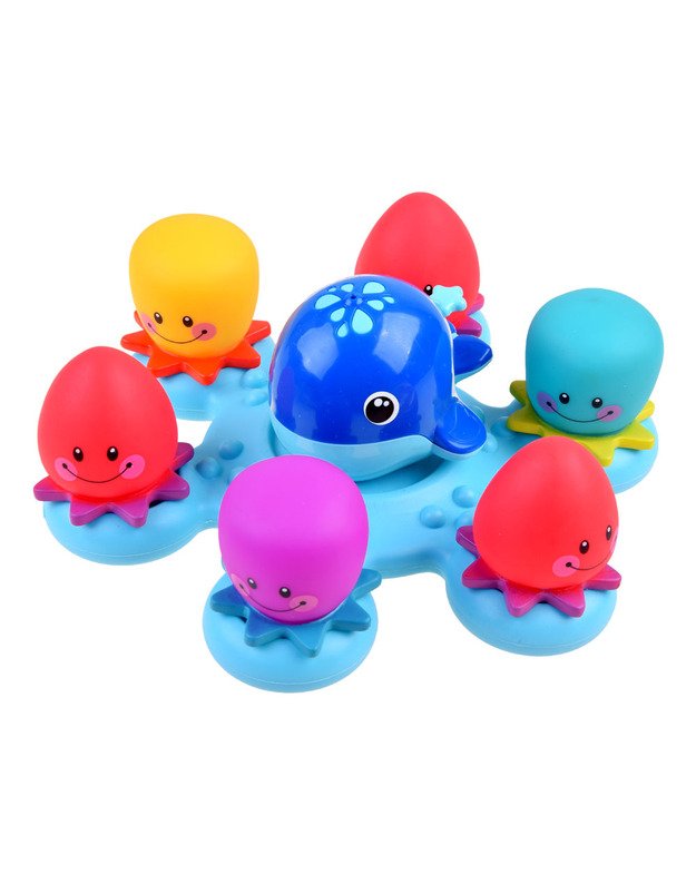 Whale and octopus Bath toy ZA3378