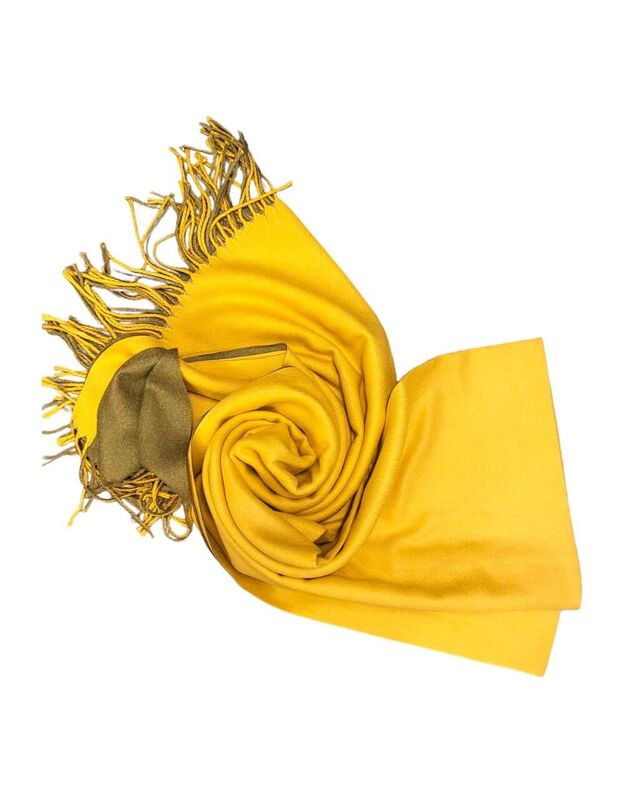 Double sided cashmere scarf KA110